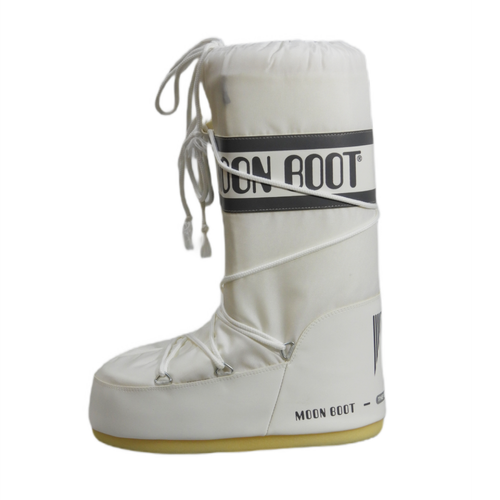 Damskie buty zimowe śniegowce Moon Boot MB Icon Nylon White - 80D1400440-A001