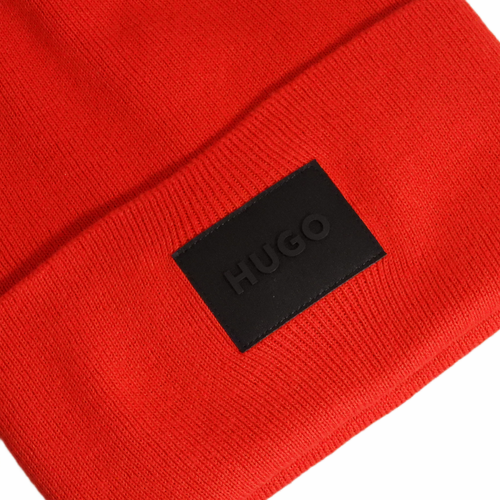 Czapka zimowa Hugo Boss Xevon Beanie Czerwona - 50551508-693