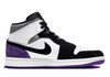 Buty do koszykówki Air Jordan 1 Mid SE Varsity Purple - 852542-105
