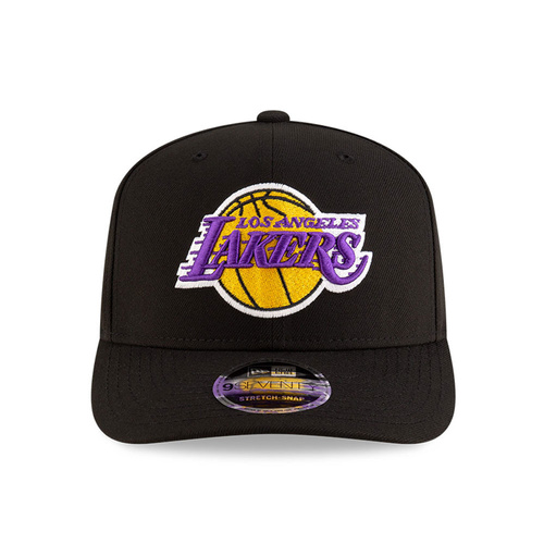 New Era 9SEVENTY Los Angeles Lakers NBA Team Black Stretch Snapback - 60755450