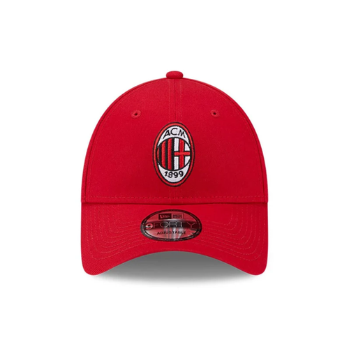 Czapka z daszkiem New Era 9FORTY AC Milan Strapback Czerwona - 60363653
