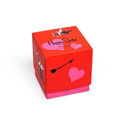 Happy Socks 3-pak I Love You Socken - XLOV08-4400