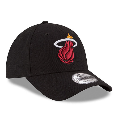 Czapka z daszkiem New Era 9FORTY NBA The League Miami Heat Czarna - 11405603