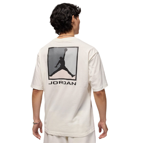 Koszulka męska Air Jordan Brooklyn Crew T-shirt Biała - HQ8942-133