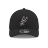 New Era 9FORTY NBA San Antonio Spurs M-Crown Black Snapback Cap - 60755485