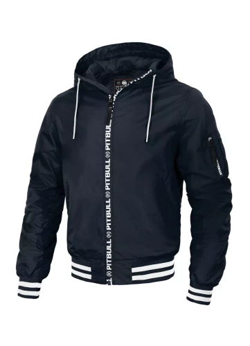 Kurtka męska bomberka Pit Bull West Coast Overpark granatowa wiosenna