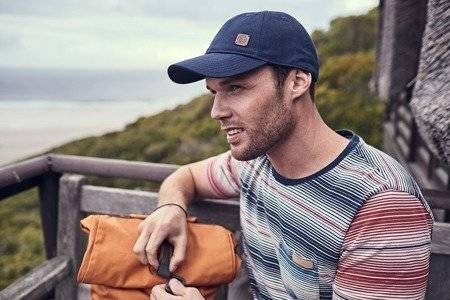 Czapka z daszkiem Buff Baseball Cap Solid Navy granat - 117197.787.10.00