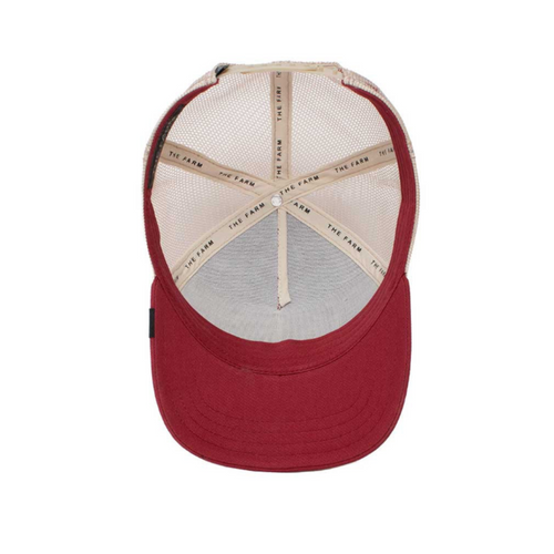 Goorin Bros The Baddest Boy Trucker Cap Red - 101-0493-RED