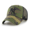 Czapka z daszkiem 47 Brand MLB New York Yankees Camo Branson Trucker NY - B-CBRAN17GWP-CMJ