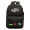 Plecak VANS Realm Backpack Custom WTF? - VN0A3UI6BLK