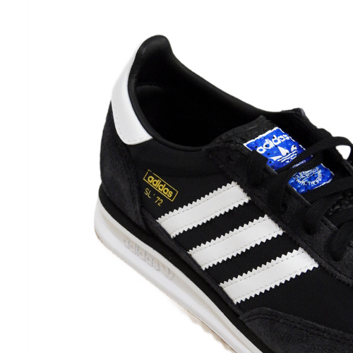 Unisex Kids adidas SL 72 RS Black White  - IH8078