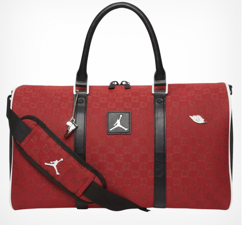 Torba sportowa Air Jordan Monogram Duffle Bag Varsity Red - MA0759-H15