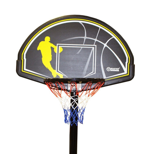 Portable Basketball stand MASTER Street 305 +  Spalding NBA Silver	