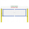 Professional Volleyball Net RomiSport 9,5m x 1m Red - Sia000064