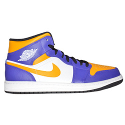 Buty Męskie Air Jordan 1 MID Sneakersy Los Angeles Lakers - DQ8426-517