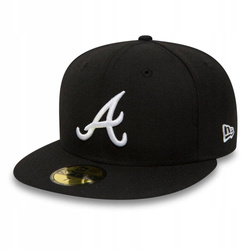 Czapka z daszkiem New Era 59FIFTY MLB Atlanta Braves Fullcap Czarna - 10047487