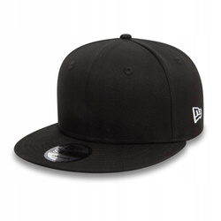 Czapka z daszkiem New Era 9FIFTY Plain Essential All Black Snapback Czarna - 11310515