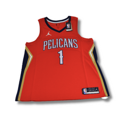 Koszulka Air Jordan New Orleans Pelicans Swingman Jersey Zion Williamson Statement Edition 20 - CV9486-660