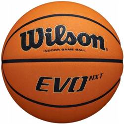 Piłka do koszykówki Kosza Wilson Evo Nxt Fiba Game Ball na hale  - WTB096