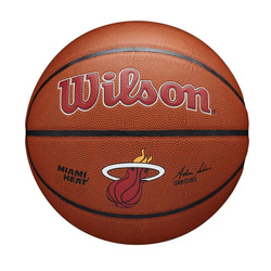 Piłka do koszykówki Kosza Wilson NBA Team Alliance Miami Heat WTB3100XBMIA