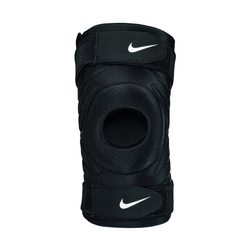 Ściągacz Nike Pro Open Knee Strap Sleeve Accessories Czarny - N.100.0672.010