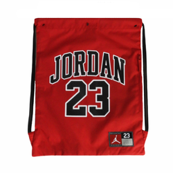 Worek szkolny gimnastyczny Air Jordan Jersey Gym Sack "Gym Red" - 9A0757-R78