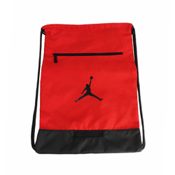 Worek szkolny torba gimnastyczna Air Jordan Sport Gym Sack Gym Red Czerwony - 9A0746-R78