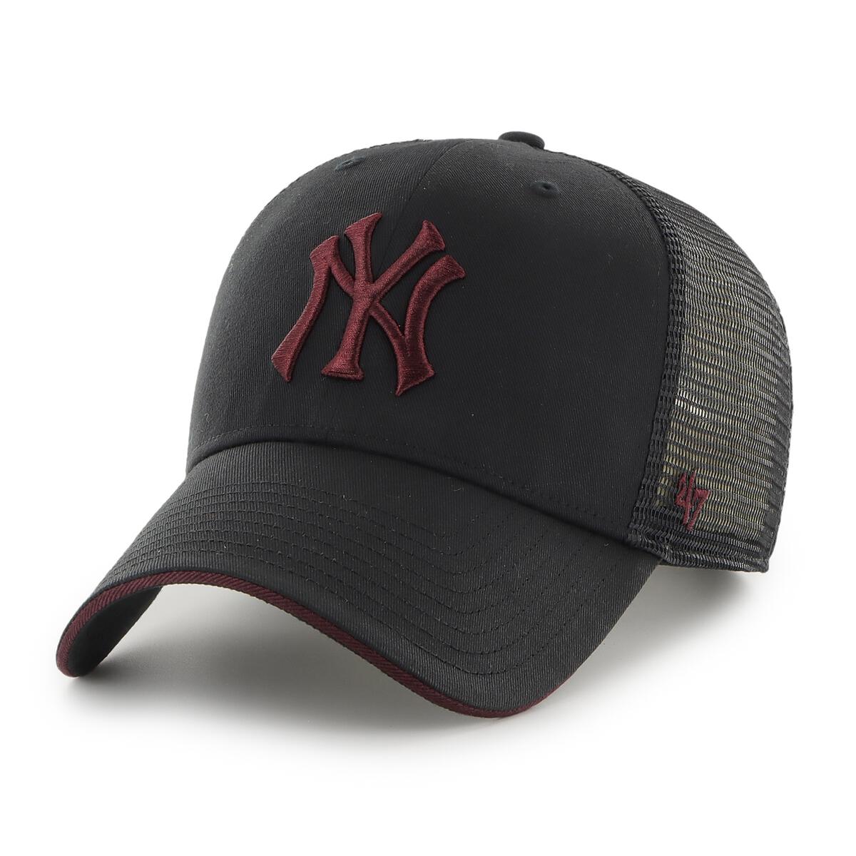 Czapka Z Daszkiem 47 Brand MLB New York Yankees Dagwood Trucker Czarna ...