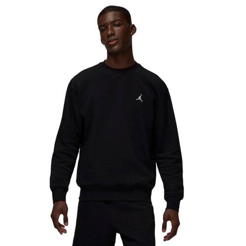 Bluza męska Air Jordan Brooklyn Fleece Crew-Neck Sweatshirt Czarna - FV7293-010