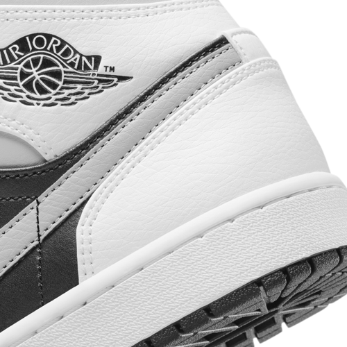 Buty Air Jordan 1 Mid White Shadow - 554724-073