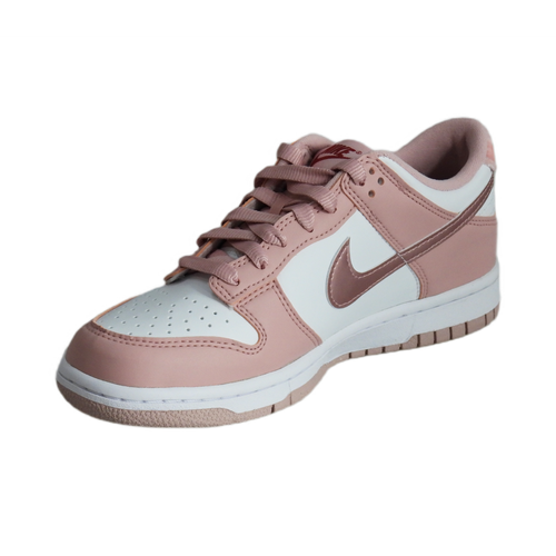 Buty dziecięce sneakersy damskie Nike Dunk Low GS Velvet Pink Różowe - DO6485-600