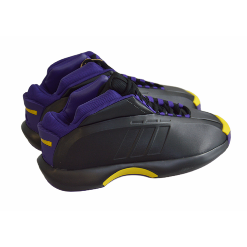 Buty męskie do koszykówki Adidas Crazy 1 Lakers Kobe Away Black Purple Yellow - FZ6208