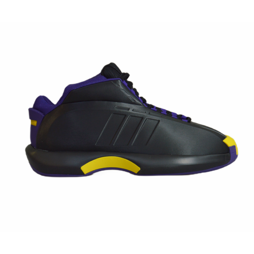 Buty męskie do koszykówki Adidas Crazy 1 Lakers Kobe Away Black Purple Yellow - FZ6208