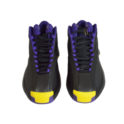 Buty męskie do koszykówki Adidas Crazy 1 Lakers Kobe Away Black Purple Yellow - FZ6208