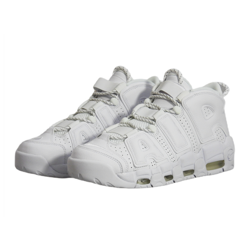 Buty męskie sportowe Nike Air More Uptempo '96 Triple White - 921948-100