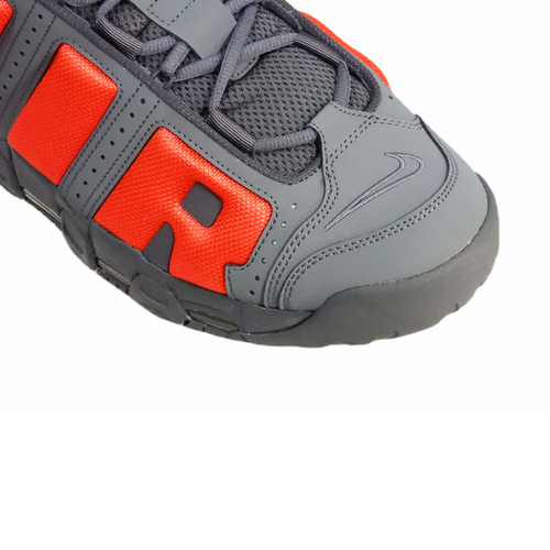 Buty męskie sportowe Nike Air More Uptempo Low Dark Grey Light Crimson - FZ3055-002