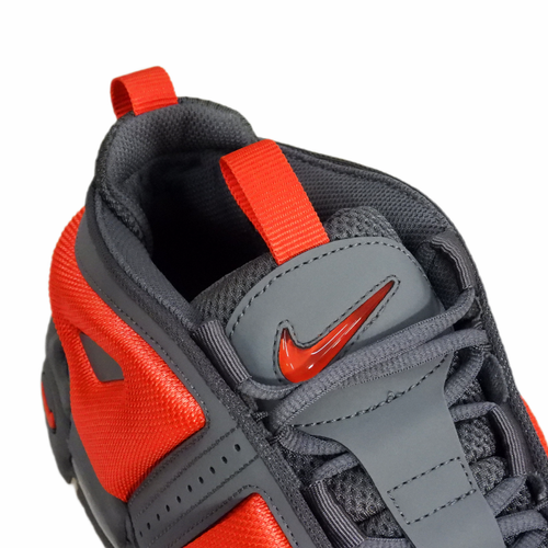 Buty męskie sportowe Nike Air More Uptempo Low Dark Grey Light Crimson - FZ3055-002