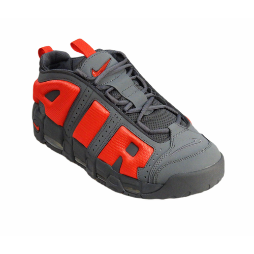 Buty męskie sportowe Nike Air More Uptempo Low Dark Grey Light Crimson - FZ3055-002