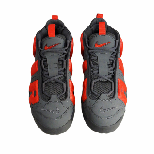 Buty męskie sportowe Nike Air More Uptempo Low Dark Grey Light Crimson - FZ3055-002