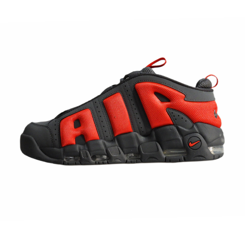 Buty męskie sportowe Nike Air More Uptempo Low Dark Grey Light Crimson - FZ3055-002