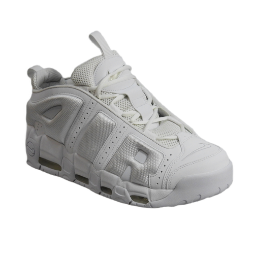 Buty męskie sportowe Nike Air More Uptempo Low Triple White - FZ3055-100