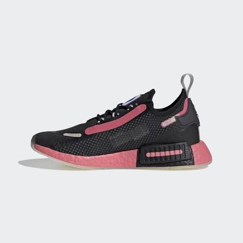 Buty sneakersy damskie Adidas NMD R1 Spectoo NASA Core Black (W) - FZ3207