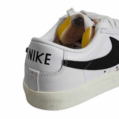 Buty sportowe sneakersy Nike Blazer Low '77 Vintage White/Sail/Black - DA6364-101