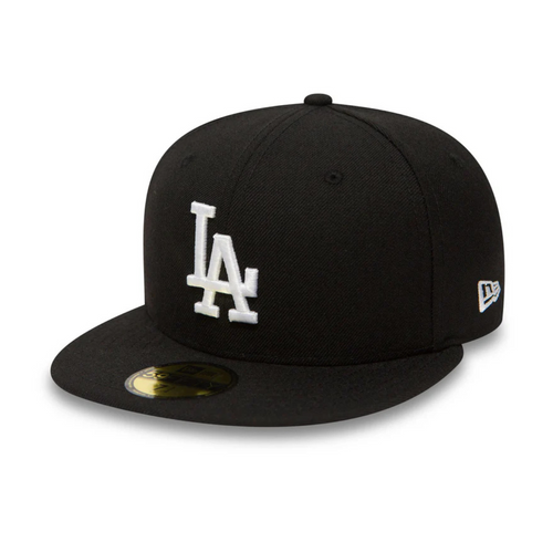 Czapka z daszkiem New Era 59FIFTY MLB LA Los Angeles Dodgers Essential Black Fullcap - 10047495