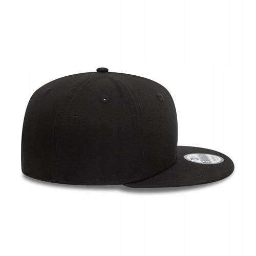 Czapka z daszkiem New Era 9FIFTY Plain Essential All Black Snapback Czarna - 11310515