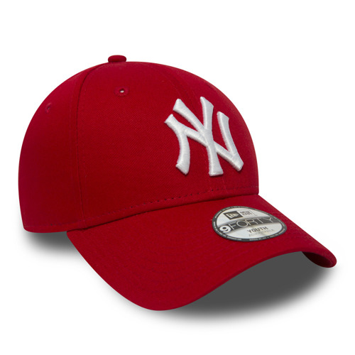 Czapka z daszkiem dziecięca New Era 9FORTY MLB NY New York Yankees Czerwona - 10877282