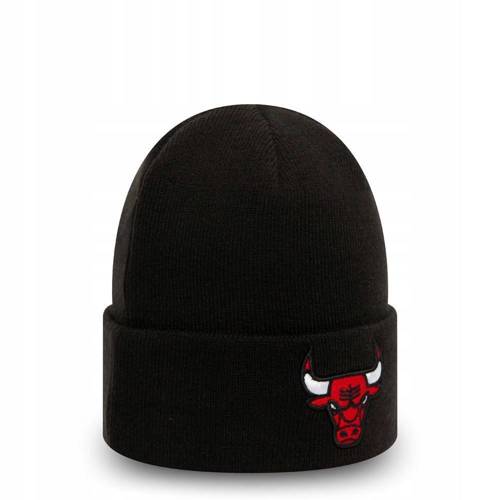 Czapka zimowa Ne Era NBA Chicago Bulls Essential Beanie Czarna - 12156075