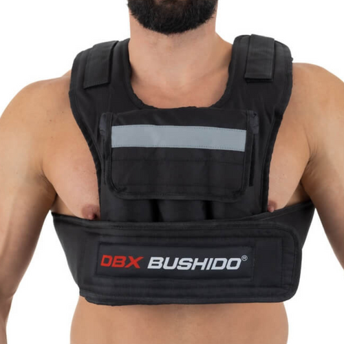 Kamizelka obciążeniowa 20 kg DBX Bushido - DBX-VEST-6-20