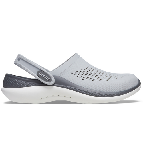 Klapki basenowe chodaki Crocs Literide 360 Clog Light Grey/Slate Grey - 206708-0DT