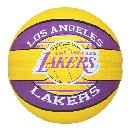 Piłka do koszykówki Spalding NBA LA Team Los Angeles Lakers outdoor